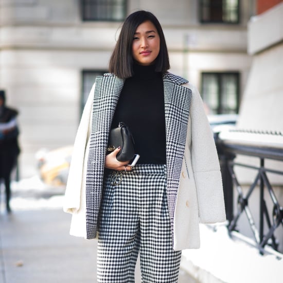 Plaid Street Style Trend at Fashion Week Fall 2014