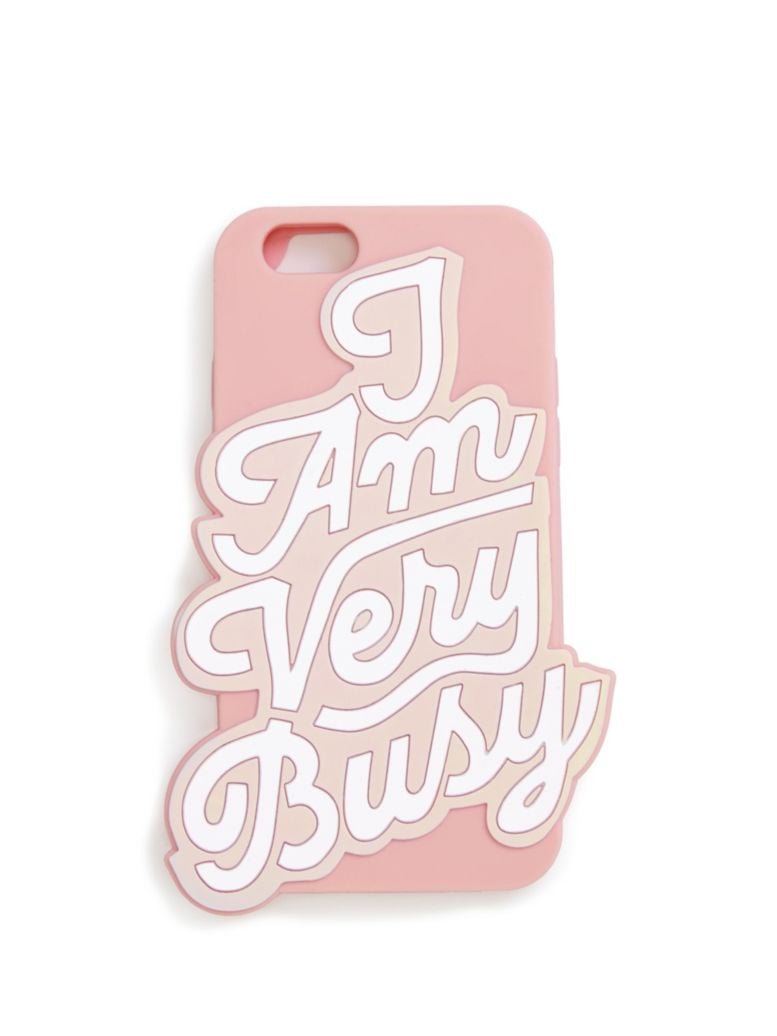 Ban.do I Am Very Busy iPhone Case