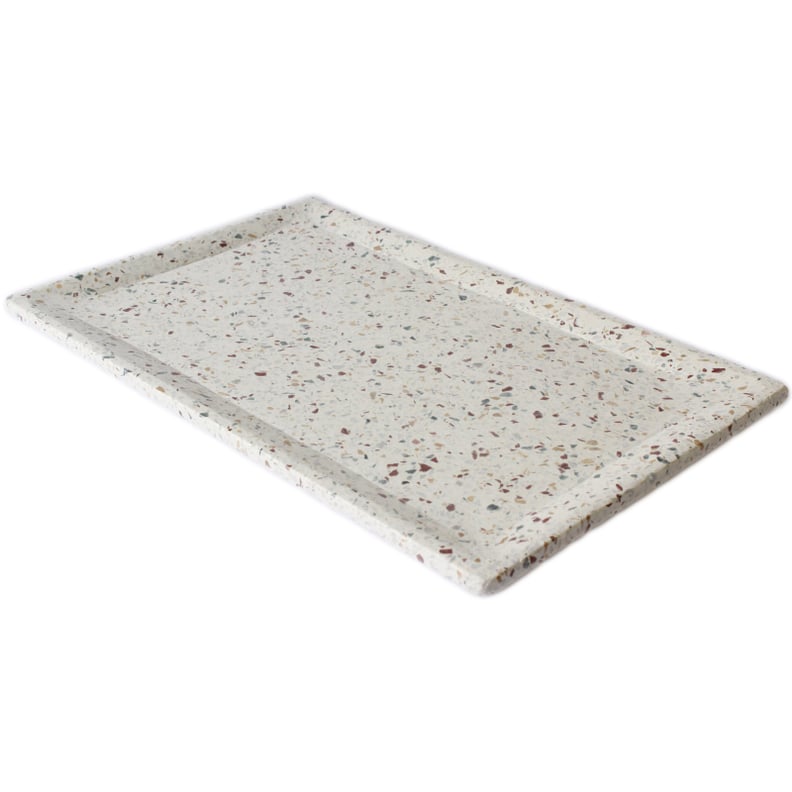 A Handy Tray: Joss & Main Saxby Terrazzo Coffee Table Tray