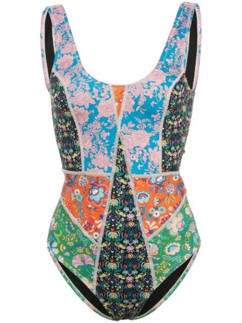 Cynthia Rowley Kalleigh Floral One Piece