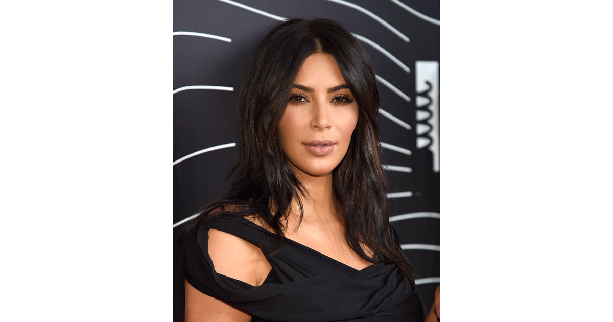 You Have Lightly Wavy Hair Like Kim Kardashian A Celebrity