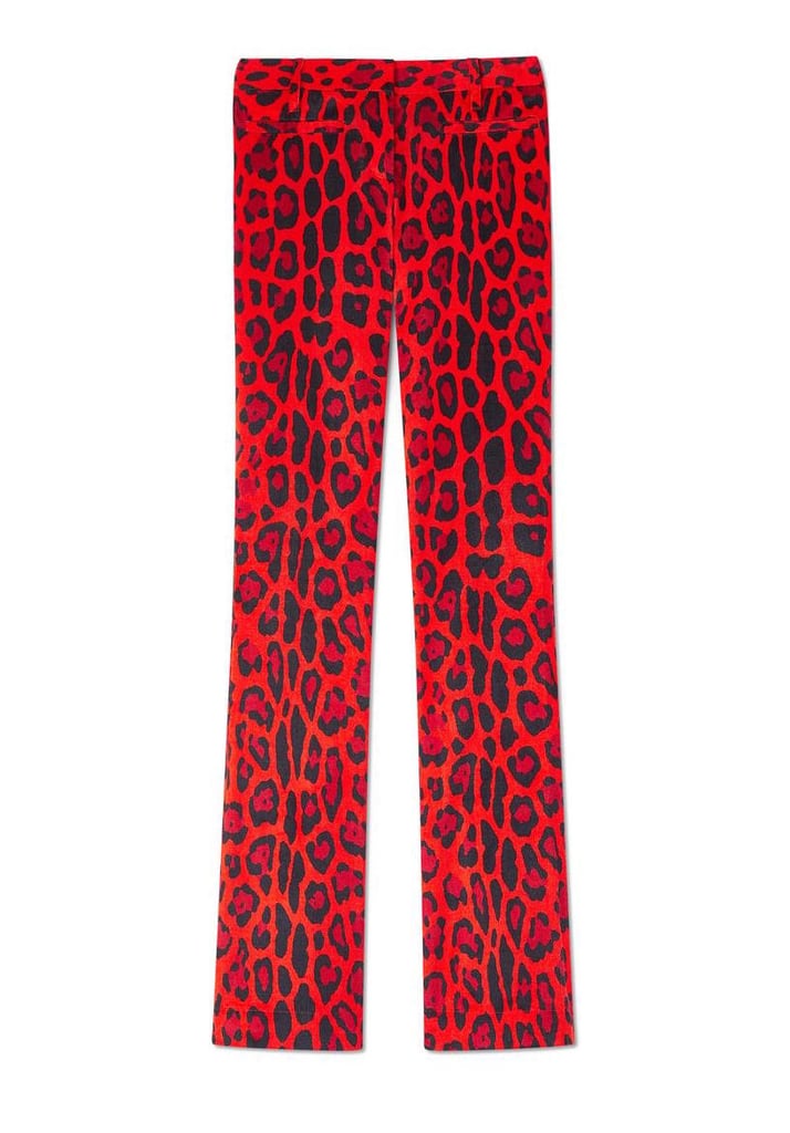 Kendall's Exact Tom Ford Pants | Kendall Jenner Red Animal Print Pants ...
