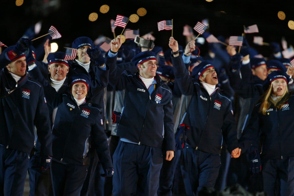 Team USA's Opening Ceremony Outfits at the Salt Lake City 2002 Winter Olympic Games