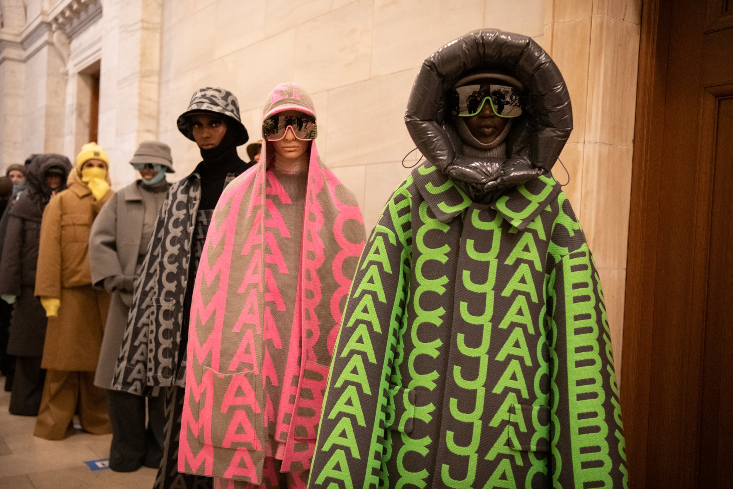 Marc Jacobs Sends Wildly Large Puffer Coats Down the Runway