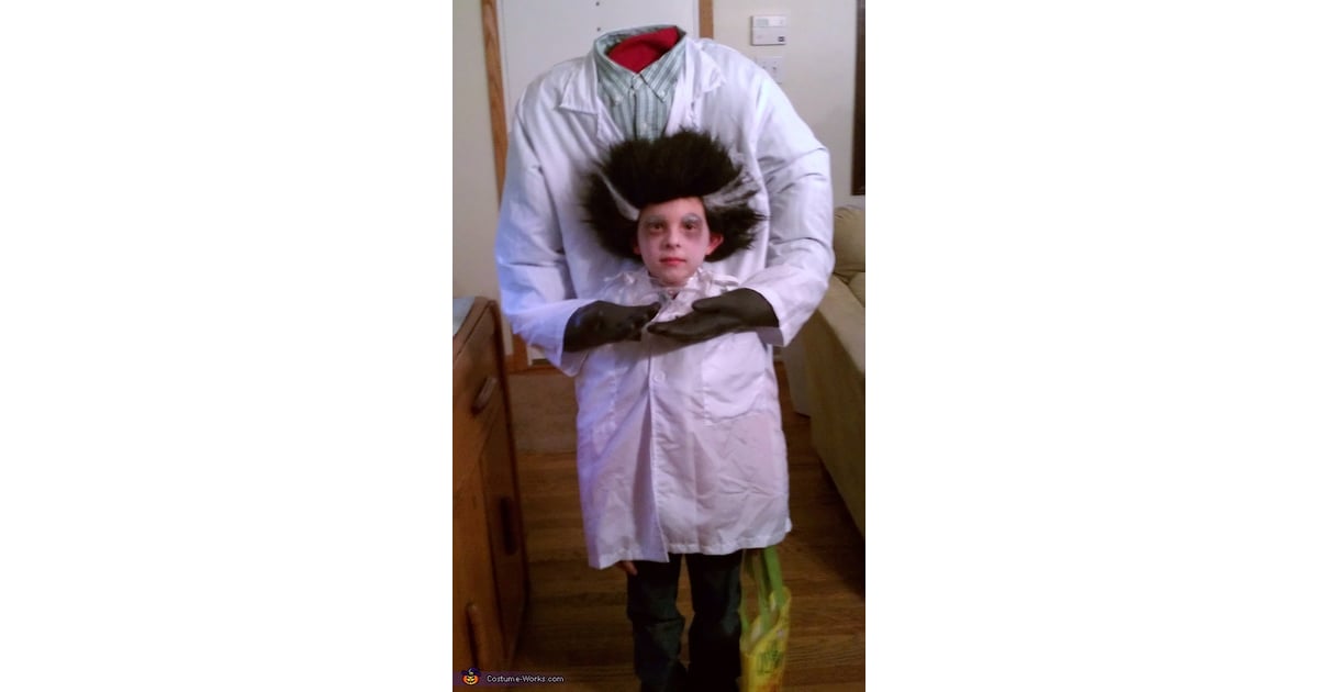 Headless Scientist | DIY Kids' Halloween Costumes From Old