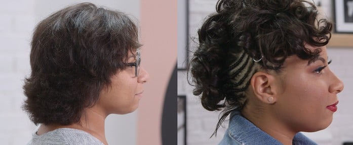 Post-Breakup Hair Transformation