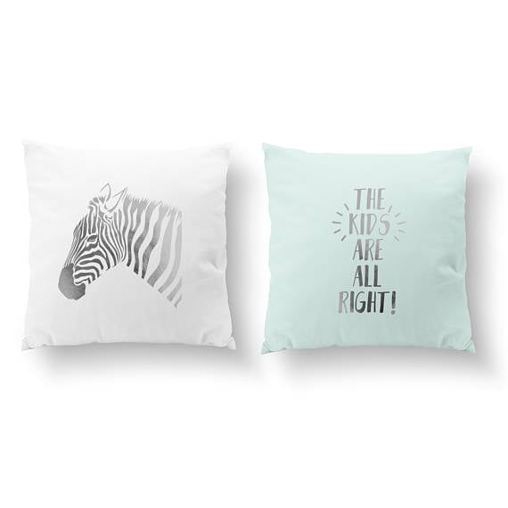 Zebra Pillow