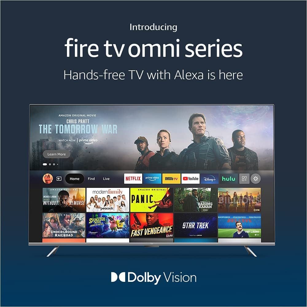 A Big Screen: Amazon Fire TV 65" Omni Series 4K UHD smart TV