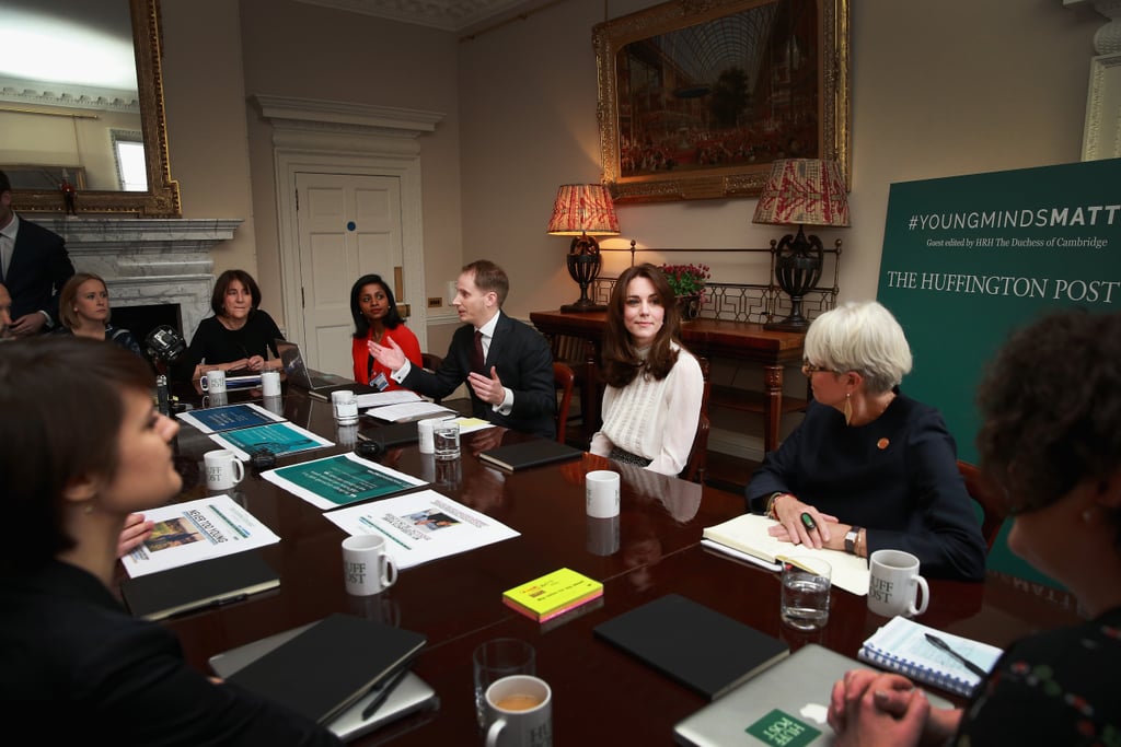 Kate Middleton Huffington Post Event at Kensington Palace