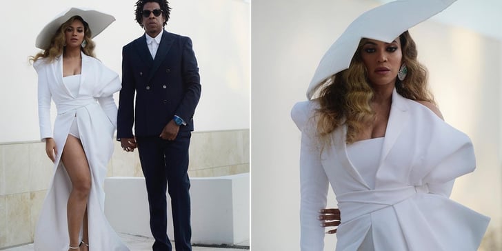 beyonce white outfits