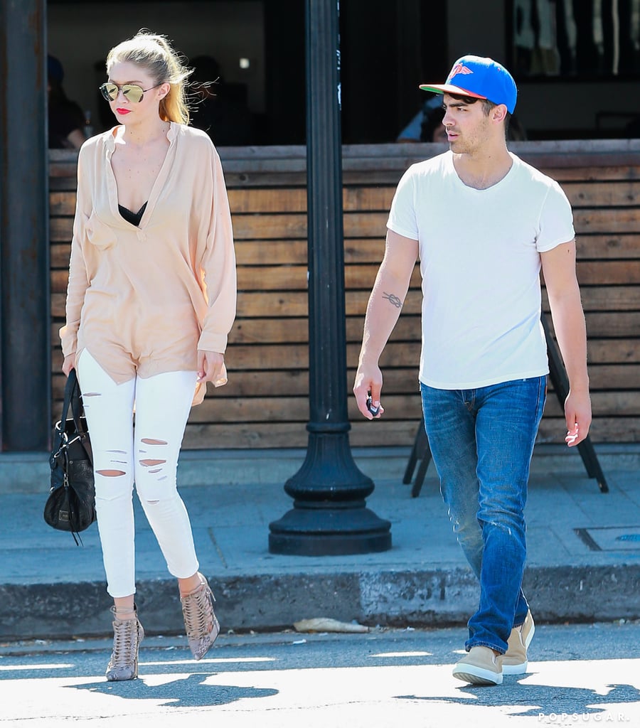 Taylor Swift and Calvin Harris After Jaime King Baby Shower