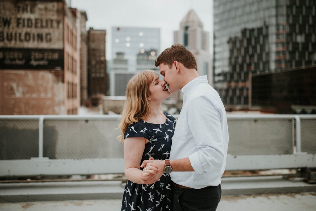 Rooftop Engagement Shoot