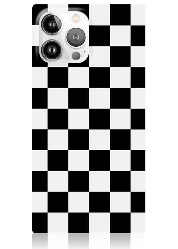 Flaunt Checkered Square iPhone Case