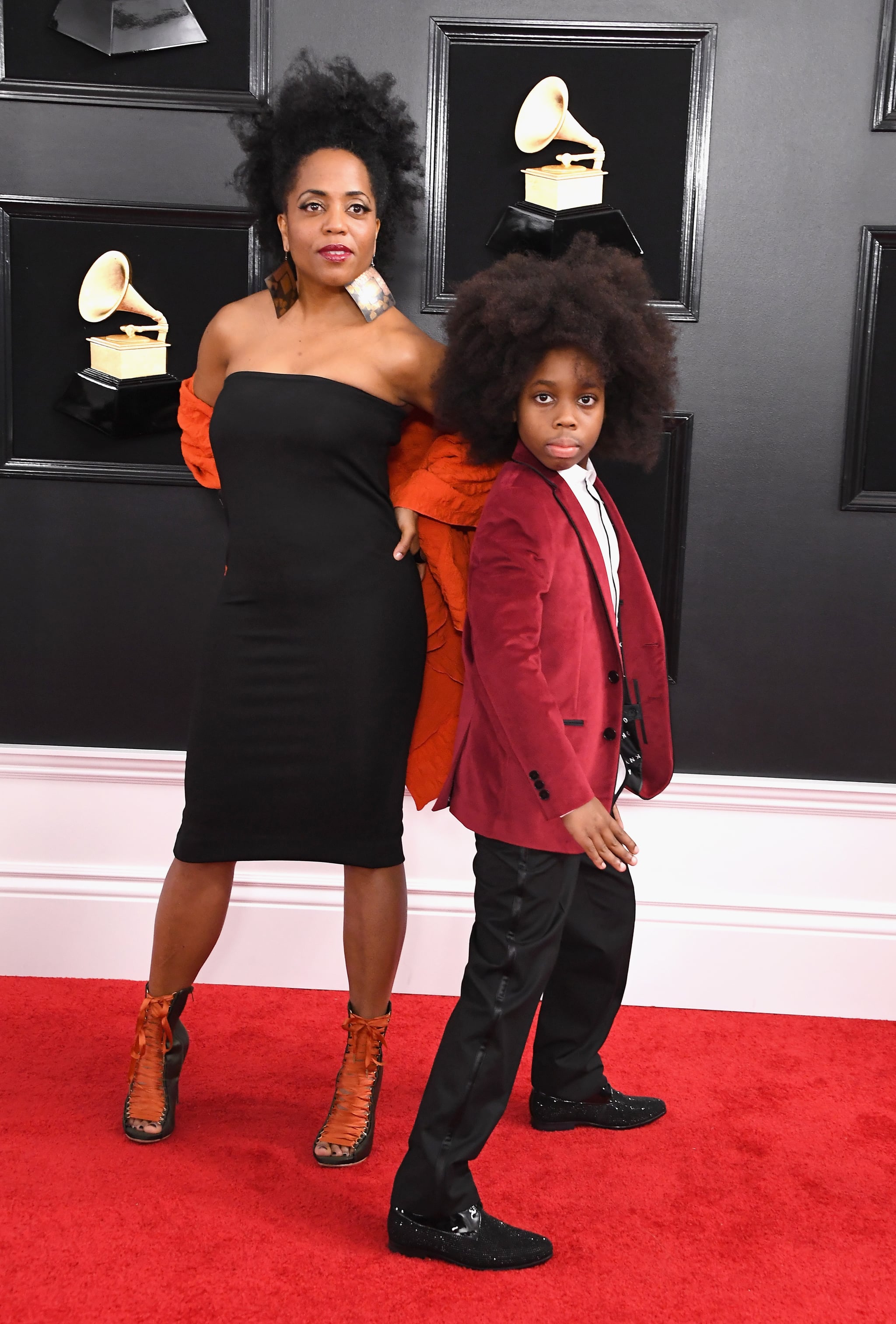 Diana Ross And Her Family At The 2019 Grammys Popsugar Celebrity