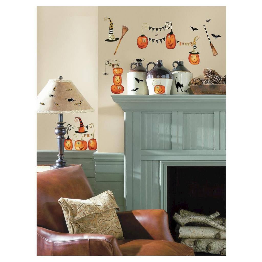 Halloween Pumpkins Wall Decals