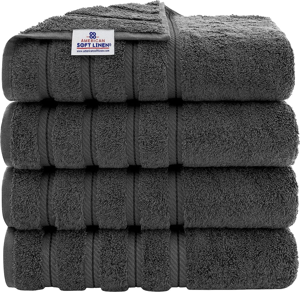 American Soft Linen Luxury 4 Piece Bath Towel Set