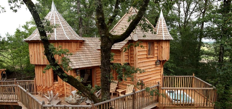 Chateaux dans les Arbres in the Dordogne, France