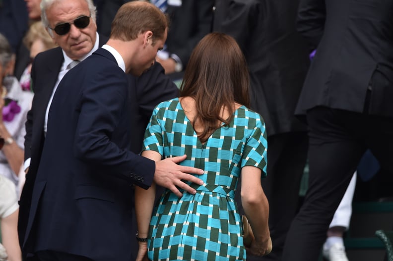 Kate and Will at Wimbledon 2014