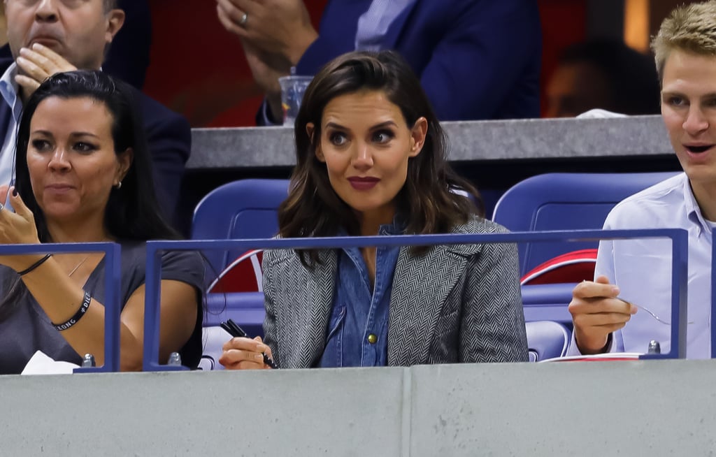 Katie Holmes at the US Open 2017