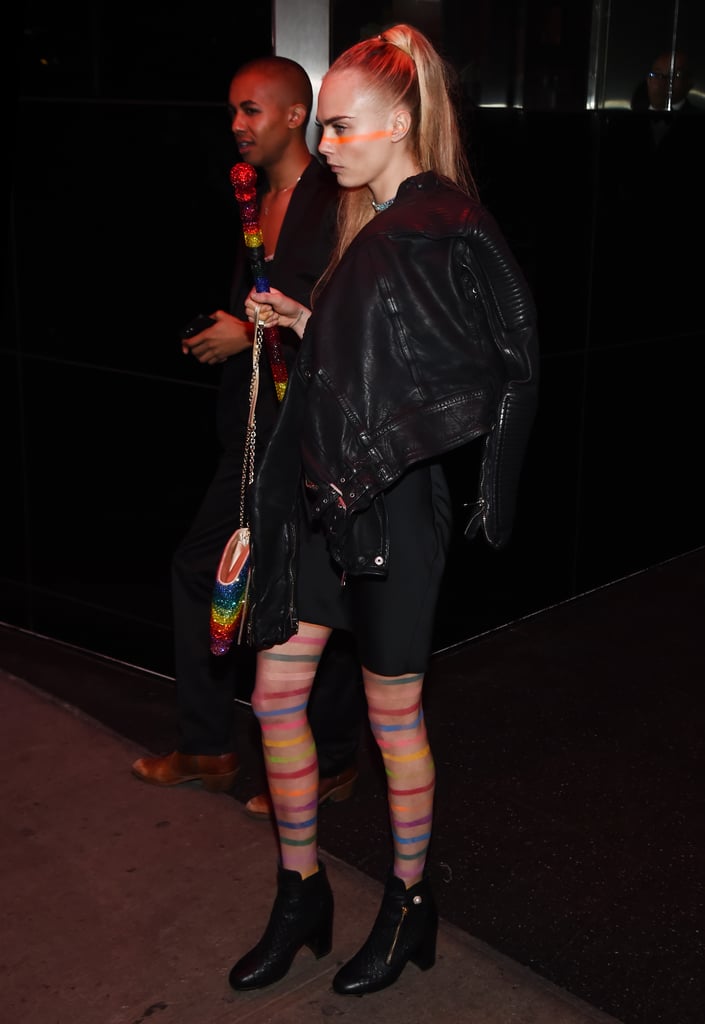 Cara Delevigne at the Met Gala Afterparty