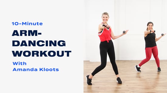 10 Minute Arm Dancing Workout With Amanda Kloots Popsugar Fitness 10 Minute Arm Dancing Workout With Amanda Kloots Popsugar Fitness