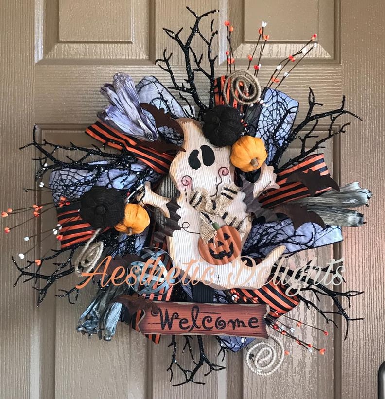 Ghost Welcome Wreath