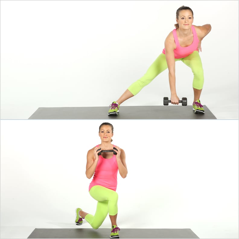 Circuit One: Side Lunge to Curtsy Squat
