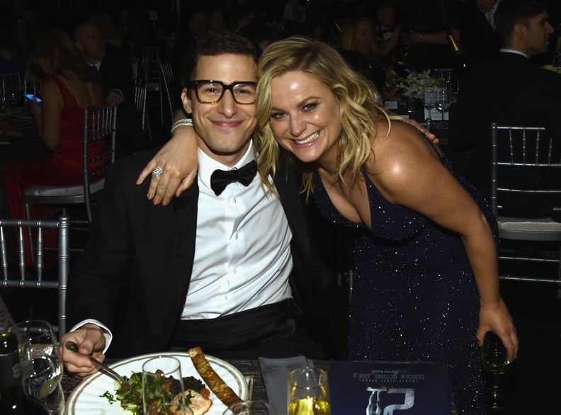 Andy Samberg and Amy Poehler