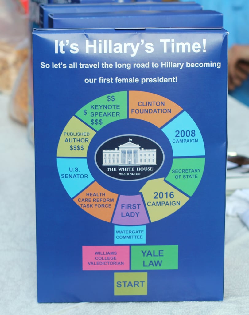 The back of the Clinton Crunch box.