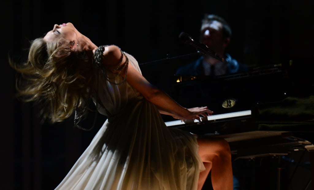 And Then She Let Her Hair Down While Performing