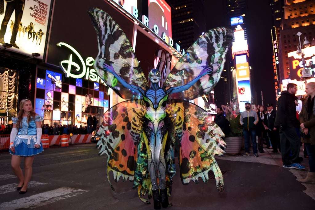 Heidi Klum as a Butterfly