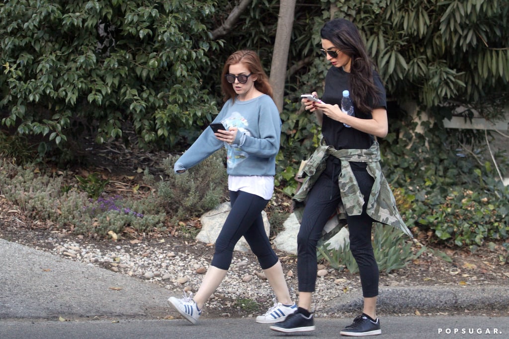 Amal Clooney Nike Leather Sneakers