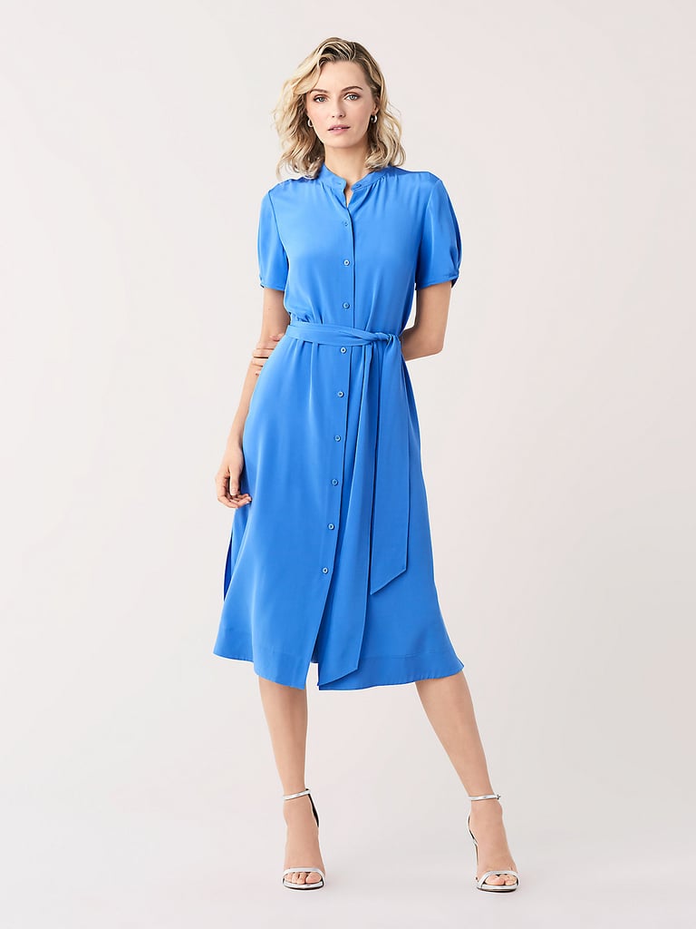 DVF Addilyn Silk Crepe de Chine Shirtdress