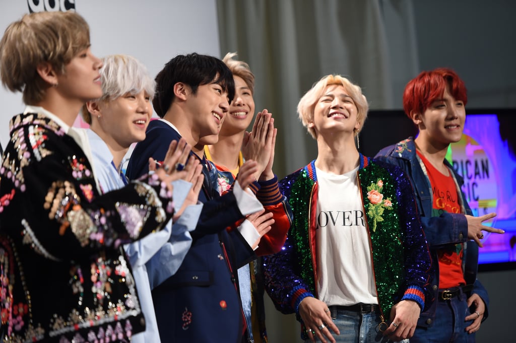 Pictured: BTS