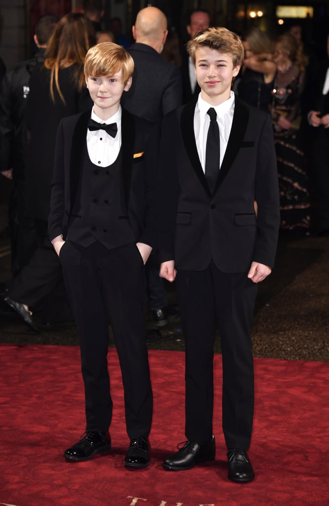 Will Powell and Timothee Sambor at "The Crown" Season 5 Premiere