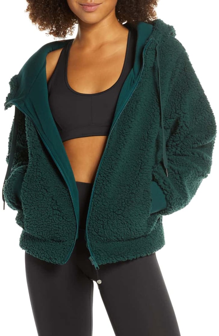 Farrah hooded outlet fleece jacket
