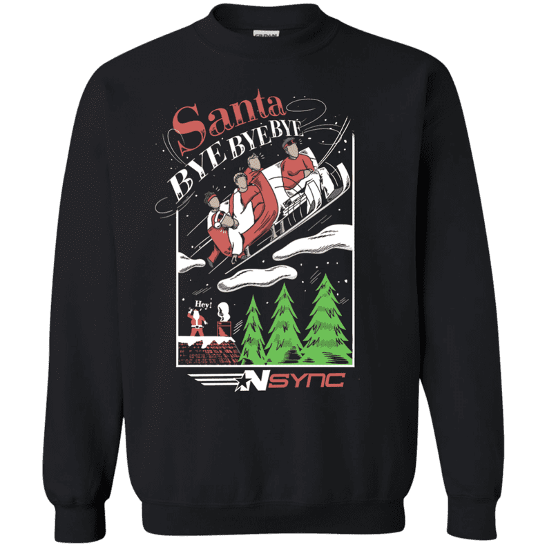 Bye Bye Bye Santa Crewneck Sweatshirt