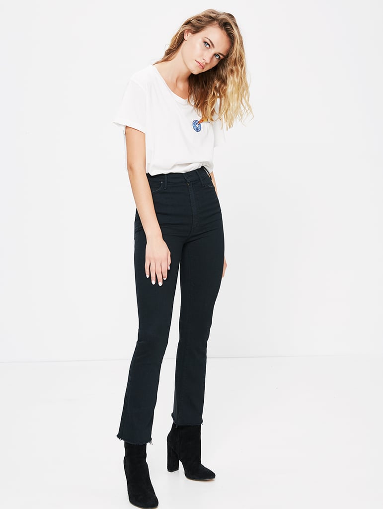 Mother Hustler Ankle Fray Jean