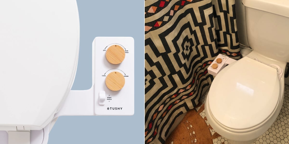 Tushy Bidet Toilet Seat Attachment Review POPSUGAR Smart Living