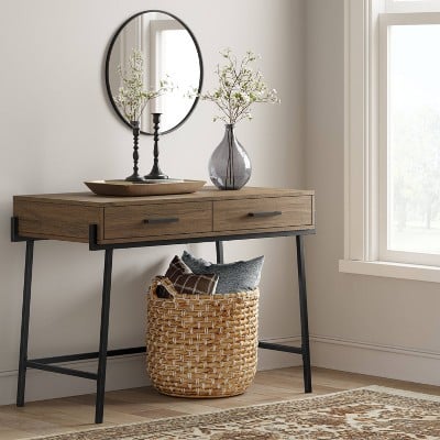 Upgrade Your Home Office: Corinna Wood Writing Desk