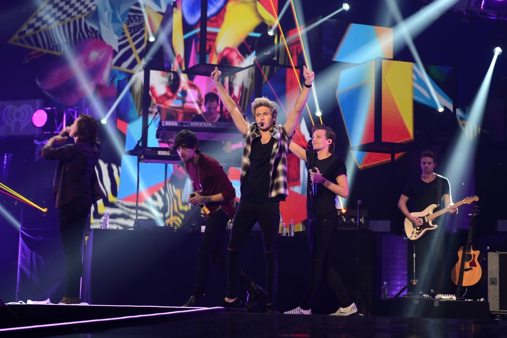 One Direction Performing at iHeart Radio Music Festival in 2014