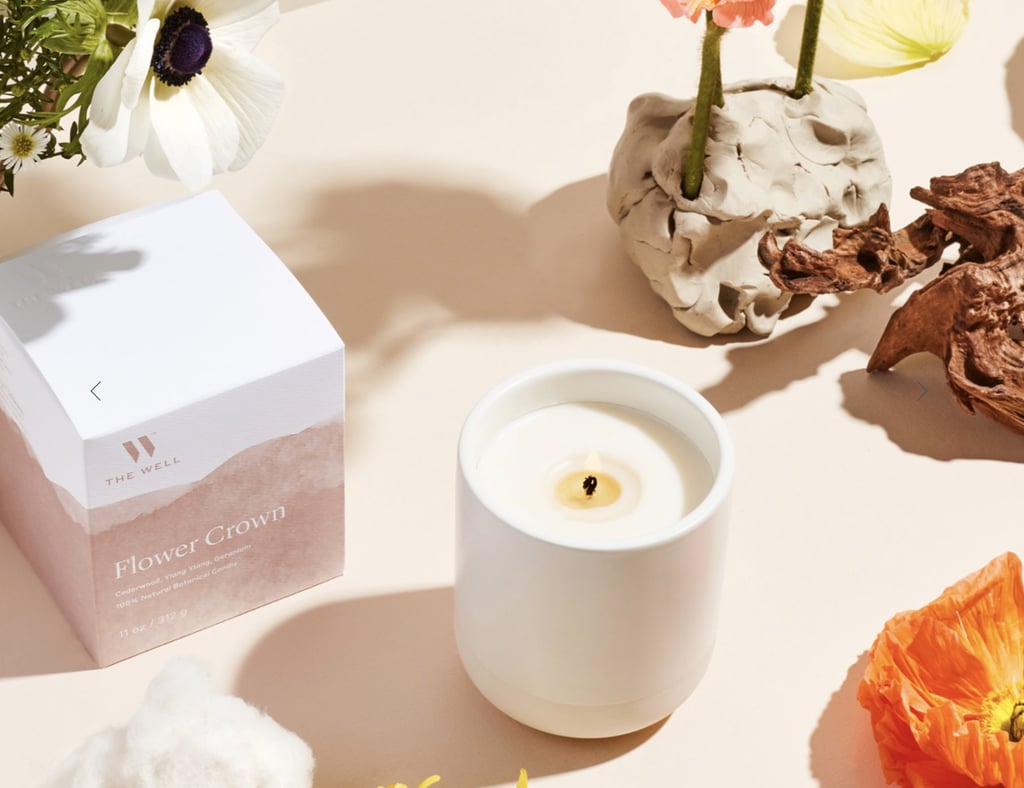 A Citrus Candle: THE WELL Flower Crown Candle
