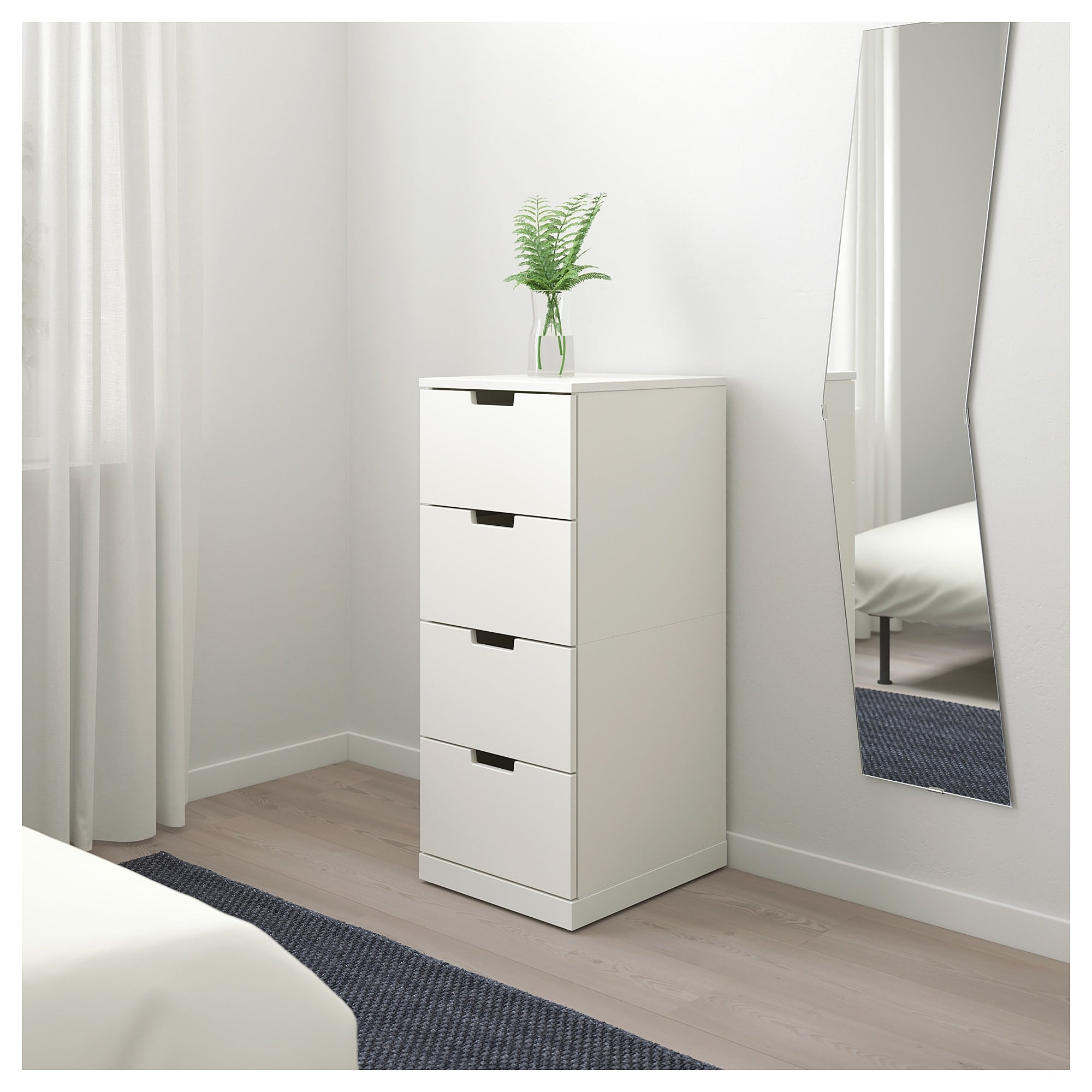 Nordli Four Drawer Chest Ikea Has All Of The Space Saving