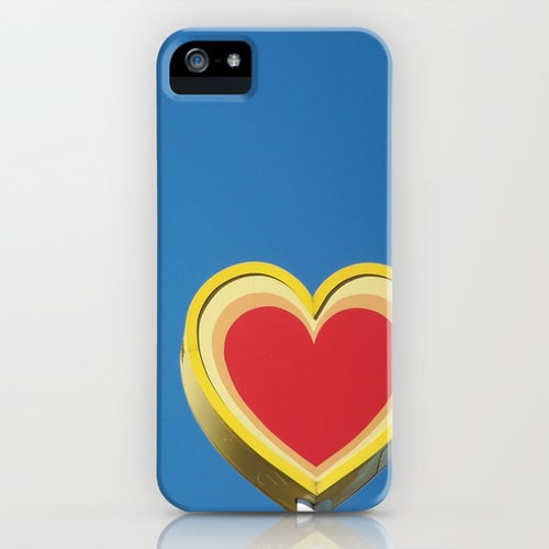 Heart and skies case ($35) for iPhone models and Samsung Galaxy S4