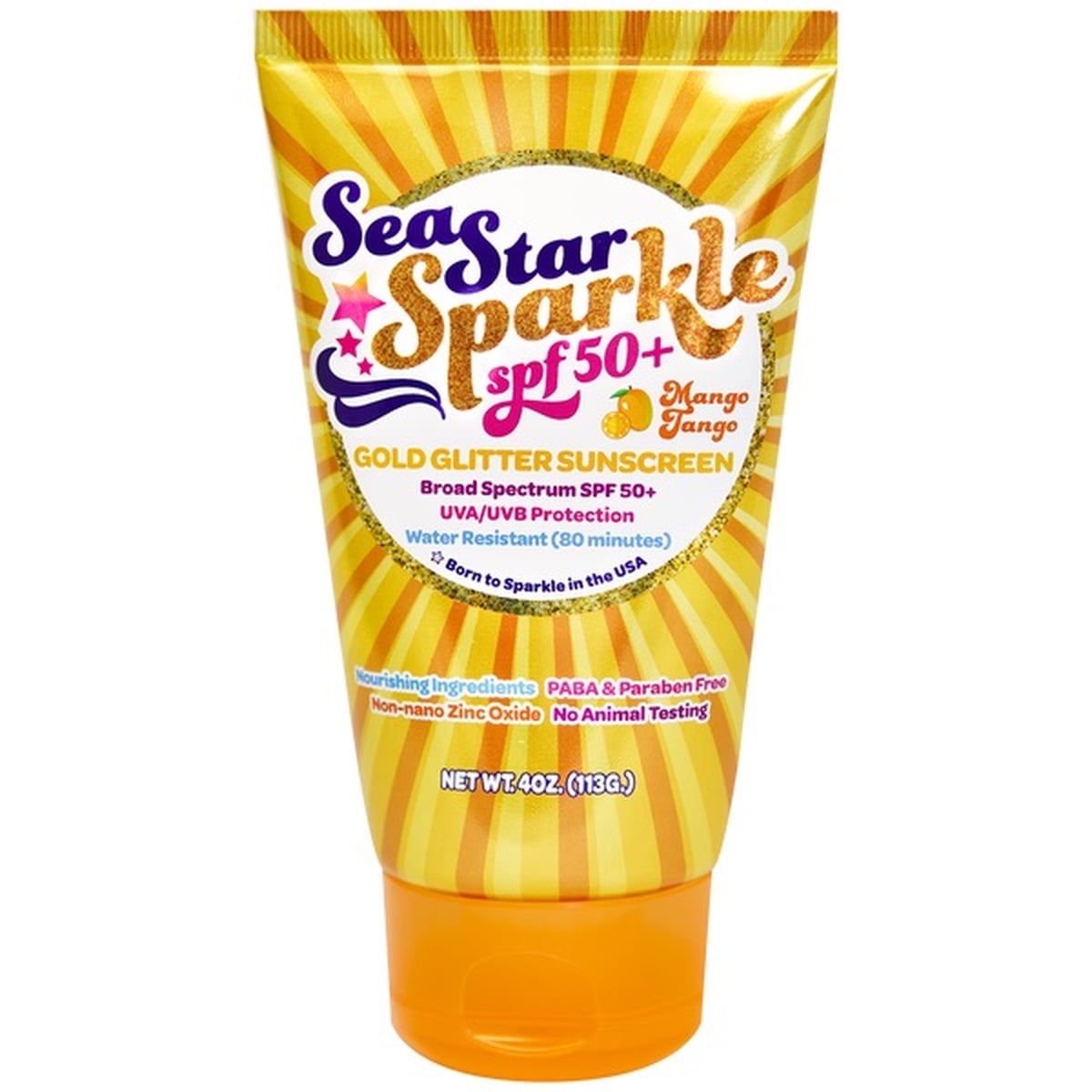Sunshine & Glitter Glitter Sunscreen POPSUGAR Beauty