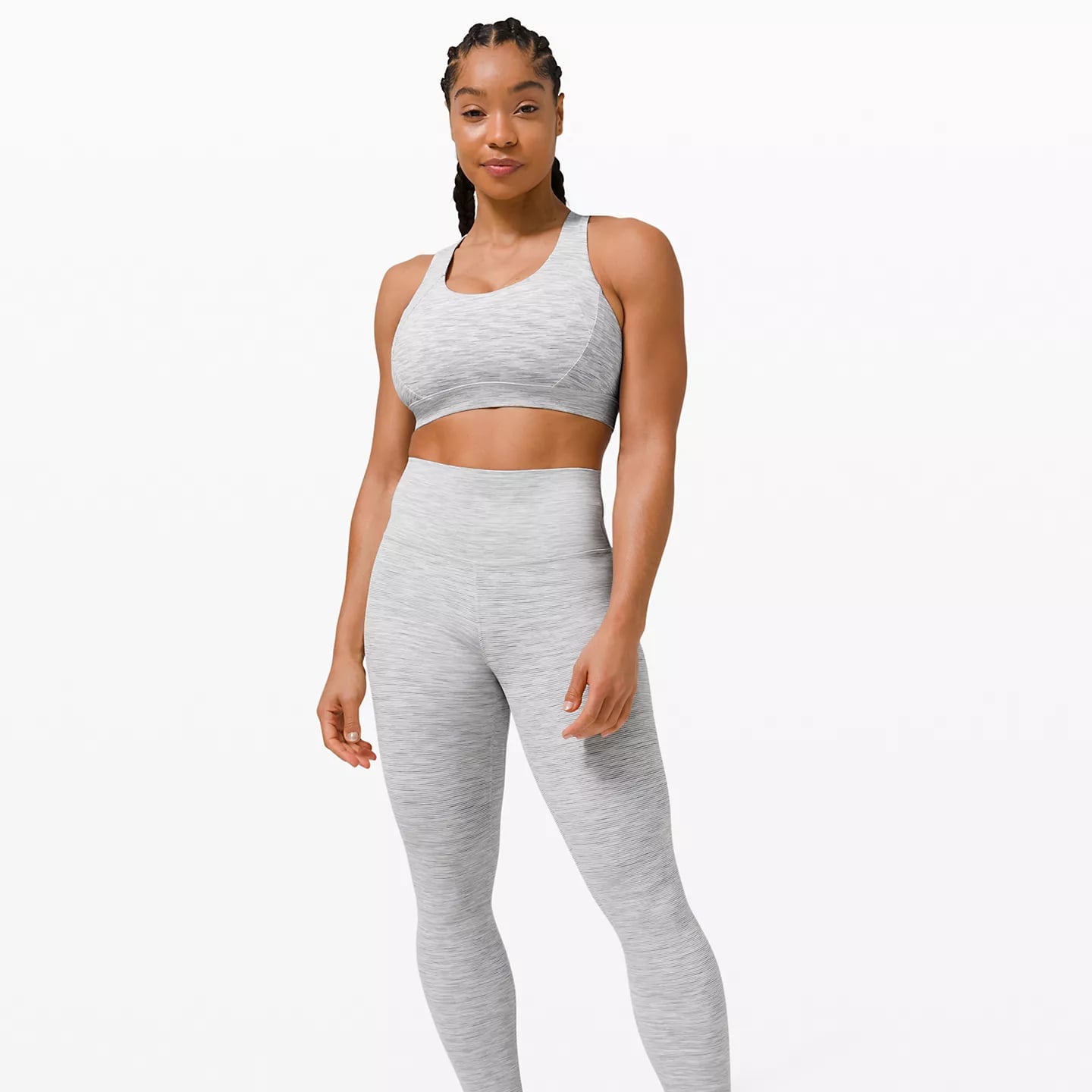 Ribbed Contoured-Waist Crew