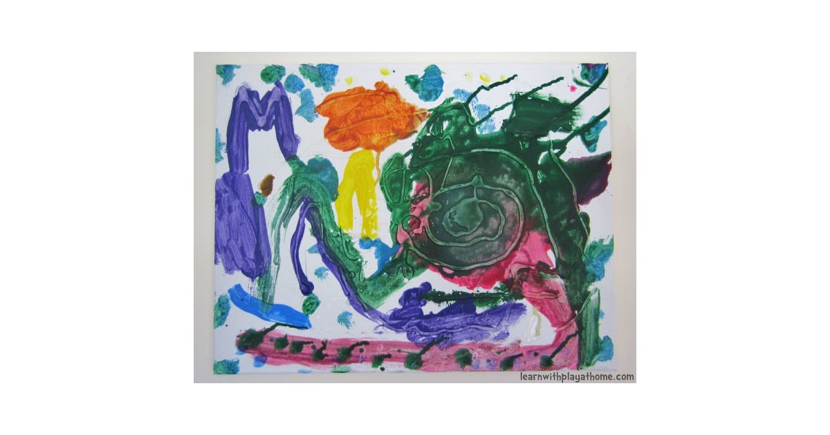 Glue Canvas Art Canvas Art Projects For Kids POPSUGAR Family Photo 7