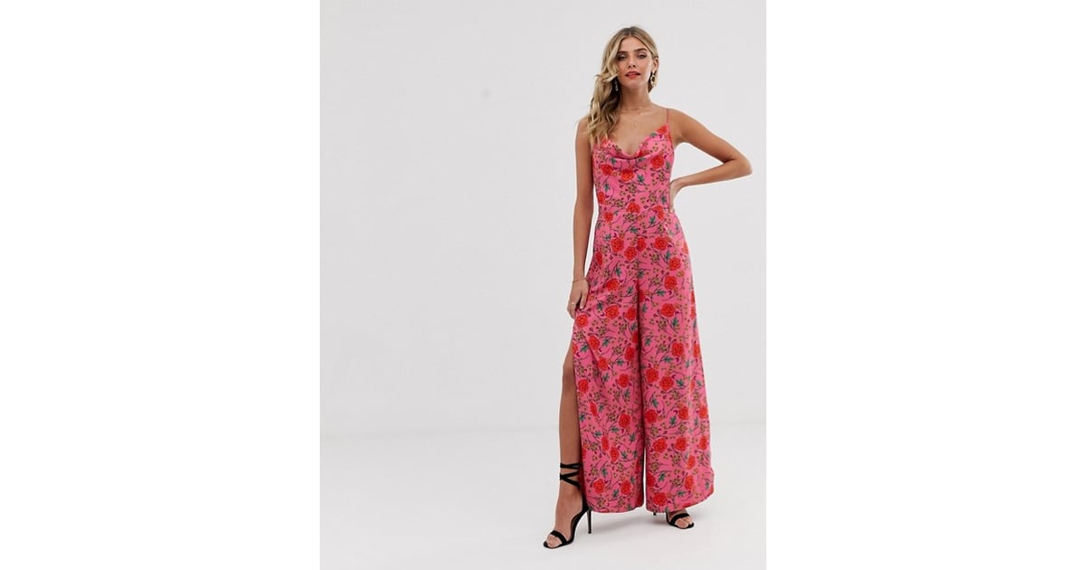 Finders Keepers Hana Floral Wide Leg Jumpsuit FYI ASOS Has a