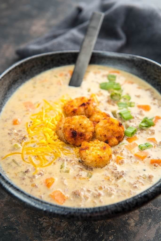 Cheeseburger Soup