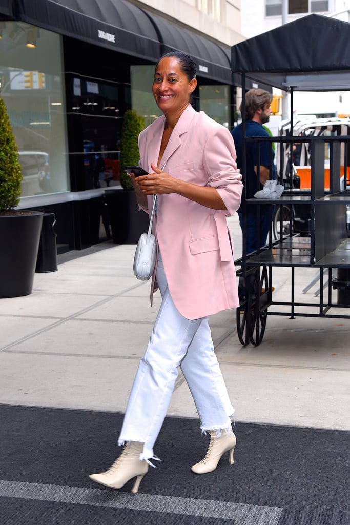 Tracee Ellis Ross's White Boots 2018